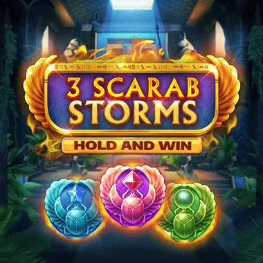3 Scarab Storms Hold and Win